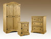 Seconique Flat Packed Corona Pine Bedroom Furniture Package