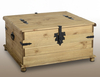 Seconique Flat Packed Corona Pine Double Storage Chest