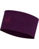 Buff Merino Heavyweight Headband - Purplish Melange