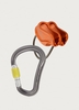 DMM Mantis Belay Device & Shadow HMS Screwgate Carabiner Set - Orange