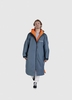 Dryrobe Advance Classic Long Sleeve - Dark Grey/Orange - S