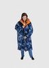 Dryrobe Advance Special Edition Long Sleeve - Blue Camo/Orange - S