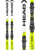 Head WCR e.SL Rebel Team SW RP WCR T Youth Skis + Freeflex 11 Bindings 2023