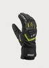 Leki World Cup S Junior Gloves - Black/Ice Lemon - UK 7