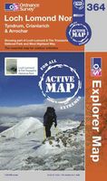 Loch Lomond North - Active Explorer 364 Map