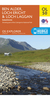 Ordnance Survey Ben Alder,  Loch Ericht & Loch Laggan - OS Explorer OL50 Map