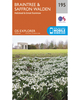 Ordnance Survey Braintree & Saffron Walden - OS Explorer 195 Map