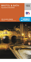 Ordnance Survey Bristol & Bath - OS Explorer 155 Map