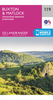 Ordnance Survey Buxton,  Matlock,  Bakewell & Dove Dale - Landranger 119 Map