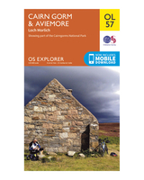 Ordnance Survey Cairn Gorm & Aviemore - OS Explorer OL57 Map