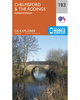 Ordnance Survey Chelmsford & The Rodings - OS Explorer 183 Map