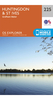 Ordnance Survey Huntingdon & St Ives,  Grafham Water - OS Explorer 225 Map