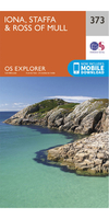 Ordnance Survey Iona,  Staffa & Ross of Mull - OS Explorer 373 Map