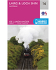 Ordnance Survey Lairg,  Loch Shin & Loch Naver - Landranger 16 Map