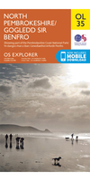 Ordnance Survey North Pembrokeshire - OS Explorer OL35 Map