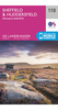 Ordnance Survey Sheffield,  Huddersfield,  Glossop & Holmfirth - Landranger 110 Map