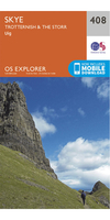 Ordnance Survey Skye - Trotternish & The Storr - OS Explorer 408 Map