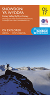 Ordnance Survey Snowdon - OS Explorer OL17 Map