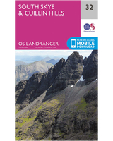 Ordnance Survey South Skye & Cuillin Hills - Landranger 32 Map