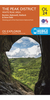 Ordnance Survey The Peak District,  White Peak Area - OS Explorer OL24 Map