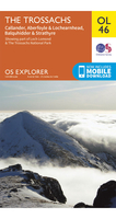 Ordnance Survey The Trossachs - OS Explorer OL46 Map