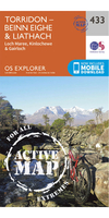 Ordnance Survey Torridon - Beinn Eighe & Liathach - OS Explorer Active 433 Map