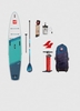 Red 12.0 Voyager Inflatable Paddleboard Package - Prime Paddle 22 - Green