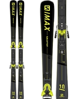 Salomon S/Max 10 Skis + Z12 GW F80 Bindings 2021