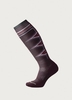 Smartwool Merino PhD Light Pattern Socks - Bordeaux - S