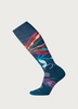 Smartwool Merino PhD Medium Pattern Socks - Deep Marlin - S