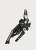 True Utility Fishface Key Ring - Black