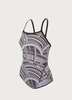 Zone3 Kona Speed Strap Back Costume - Black/Print - 40"