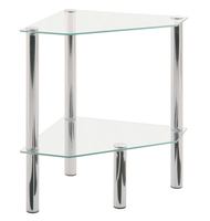 2 tier corner occasional table