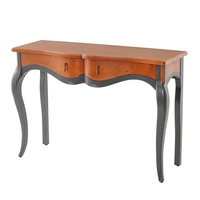 Alenya Console Table Rectangular In Cocoa And Graphite