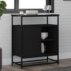 ambon wooden sideboard with 1 doors in black
