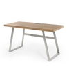 Andria Wooden Computer Desk In Knotty Oak