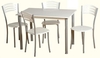 Aura Rectangular Dining Set And 4 Chairs