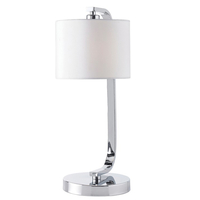 Canning Table Lamp In Chrome