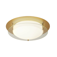 Canopus LED 30cm Flush Ceiling Light In Gold