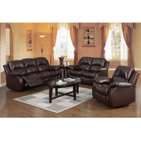 Carlino 3+2+1 Leather Suite