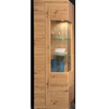 Chelsea LED Large Display Cabinet In Artisan Oak