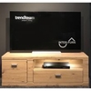 Chelsea LED Small Wooden TV Stand In Artisan Oak