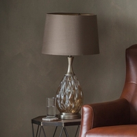 Clarence Table Lamp In Champagne Finish