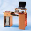 Compact Beech Corner Computer Desk,  Jonas1