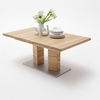 Cuneo Extendable Rectangular Dining Table Large In Core Beech