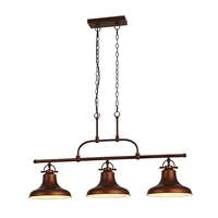 Dallas 3 Lights Industrial Bar Pendant Ceiling Light