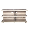 Denver Wooden TV Stand In Sonoma Oak Foil With Shelving
