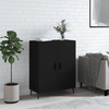 derby wooden sideboard with 2 doors in black