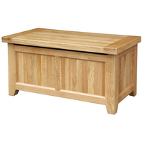 Devon Solid Oak Blanket Box
