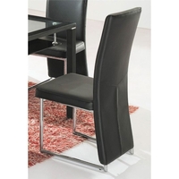 Ebony Black Dining Chair